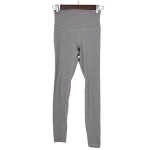 Lululemon Women's Dusty Purple Wunder Train High-Rise Leggings Sz 4 Athletic 30"